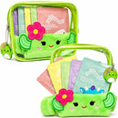 Squishmallows Face Mask Gift Set | 5 Sheet Masks, Headband, Cosmetic Bag & charm-1