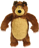 Simba 109301083 Masha and The Bear The Shake and Sound Interactive 43CM Soft Toy Bear, Tan/Brown-1