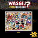 Wasgij Disney Mickey’s Party 1000 Piece Jigsaw Puzzle | Brain Teaser Puzzle for Adults | Unique Imagination Puzzle Game-2