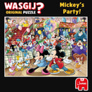 Wasgij Disney Mickey’s Party 1000 Piece Jigsaw Puzzle | Brain Teaser Puzzle for Adults | Unique Imagination Puzzle Game-5