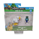 Minecraft Wind-Up Toy Figures Llama Pig Chicken Horse Camel with Characters-12