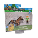 Minecraft Wind-Up Toy Figures Llama Pig Chicken Horse Camel with Characters-5