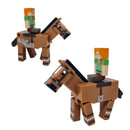 Minecraft Wind-Up Toy Figures Llama Pig Chicken Horse Camel with Characters-6