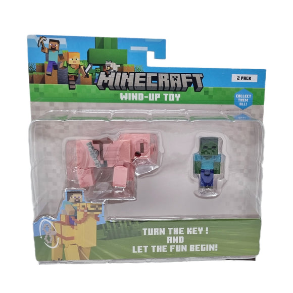 Minecraft Wind-Up Toy Figures Llama Pig Chicken Horse Camel with Characters