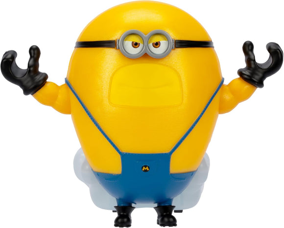 MINIONS Despicable Me 4 Speed Burst Mega Dave Action Figure Pull Mega Dave Back