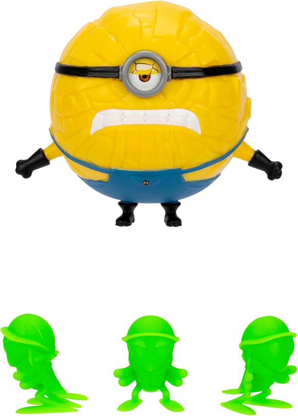 Minions Despicable Me 4 Crash & Roll Mega Jerry Action Figure - Fun Play Feature
