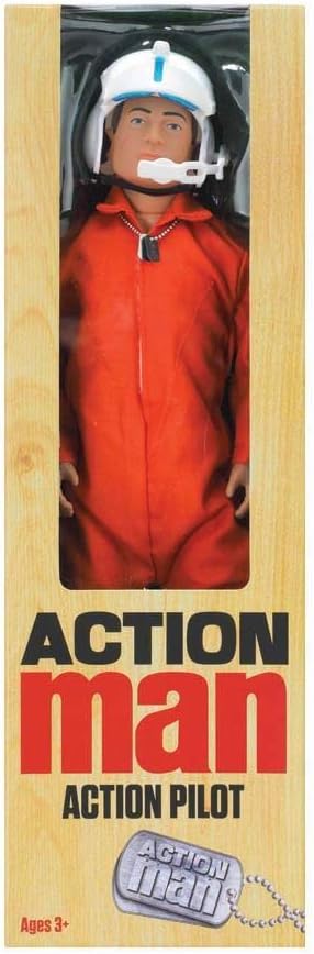 Action Man Pilot 12" Action Figure Special Edition 30 Points Articulation Toy