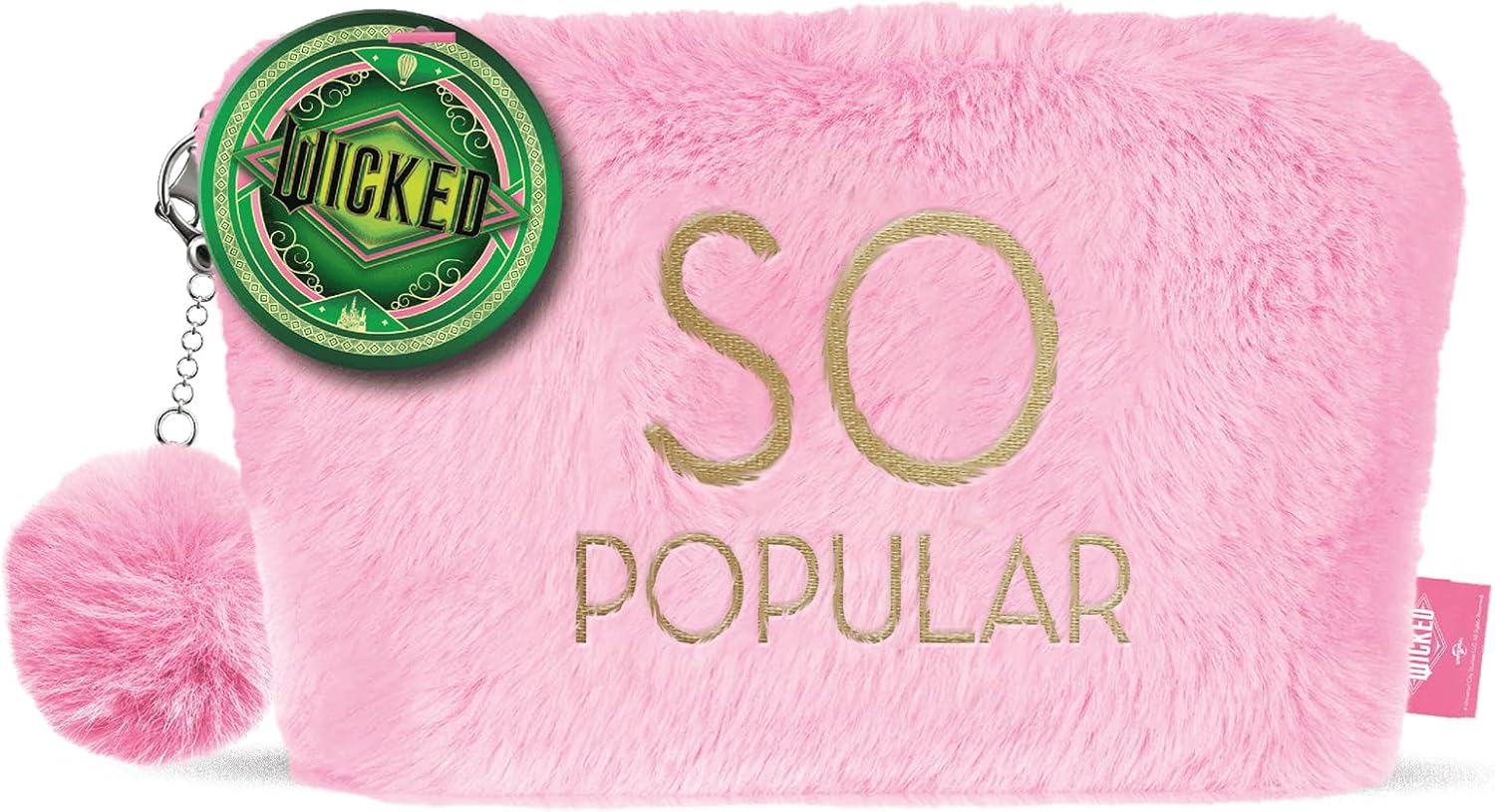 Official Wicked Gift Set – “SO POPULAR” Pink Cosmetic Bag + 2 Bath Melts - 0