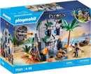 Playmobil Pirates Skull Island 71531 Treasure Adventure Playset | Pirate Toy with Cannon Boat & Figures Ages 4+-3
