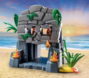 Playmobil Pirates Skull Island 71531 Treasure Adventure Playset | Pirate Toy with Cannon Boat & Figures Ages 4+-6