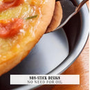 Non-Stick Pizza Baking Pan Round Mesh Tray Set of Three - 26/28/32cm-5