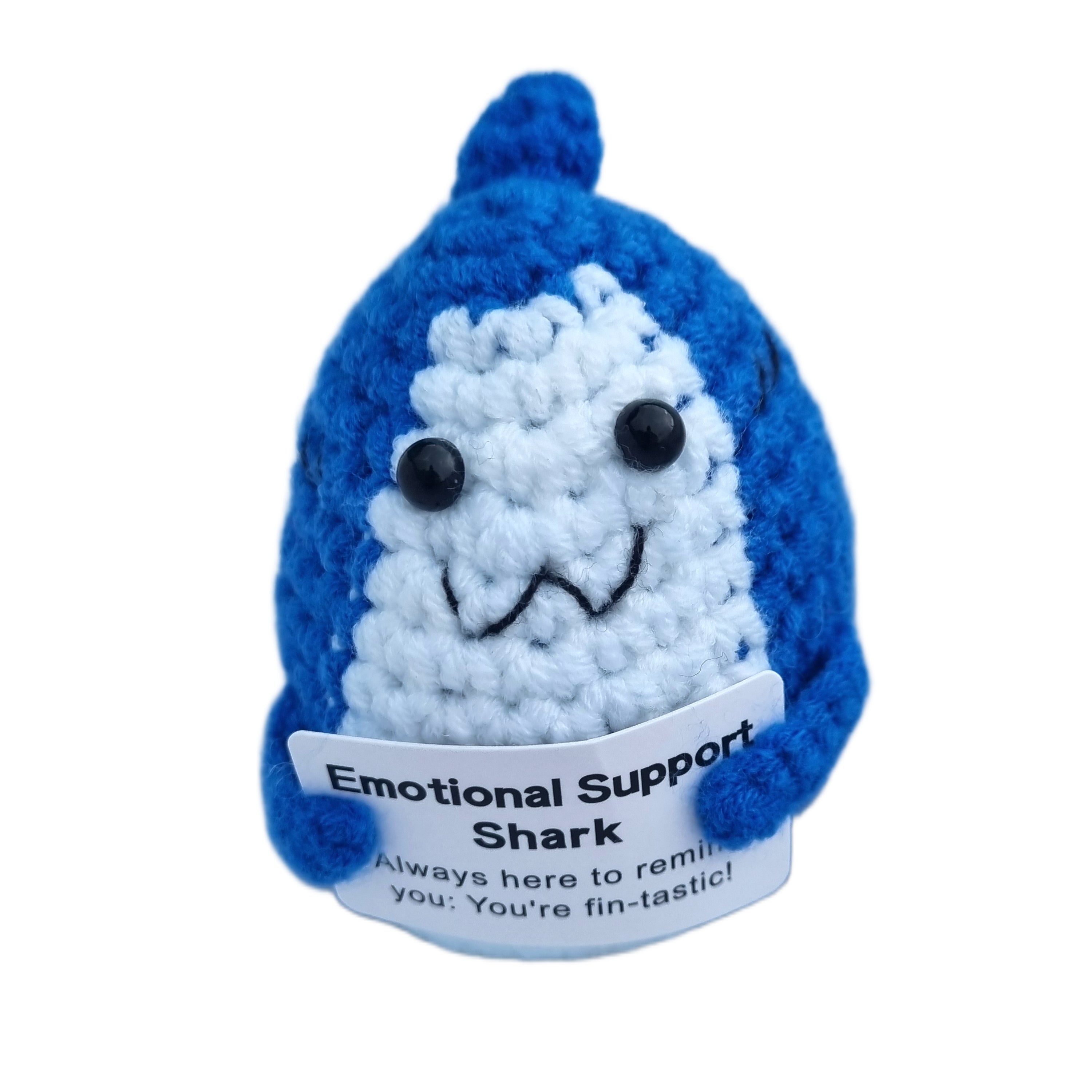Handmade Positive Inspirational Crochet Plush Set of 7