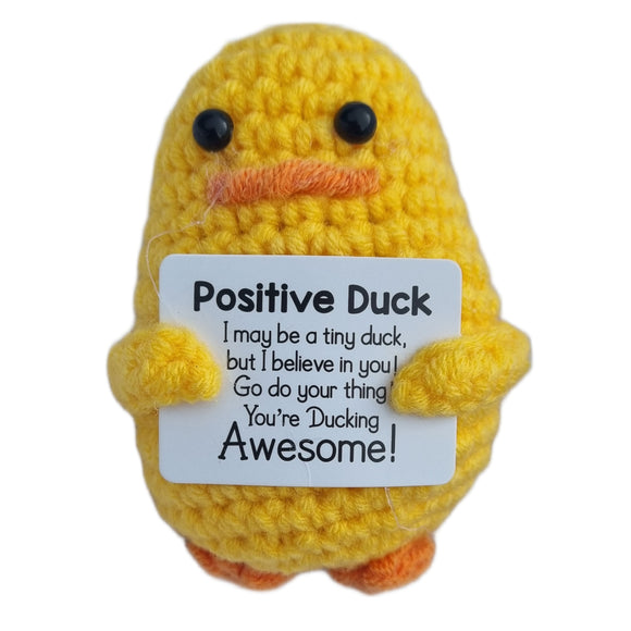 Handmade Positive Inspirational Crochet Plush Set of 7