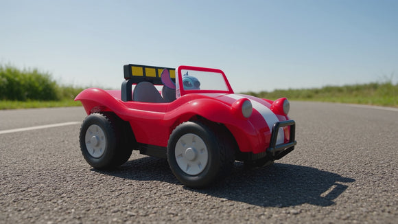 Disney Stitch 1:24 scale RC Buggy with turbo mode for remote control racing fun
