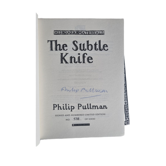 His Dark Materials Trilogy Philip Pullman Books Signed & Limited