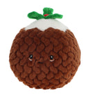 Christmas Pudding soft Toy Cute Christmas eve Gift - Stocking Filler-2