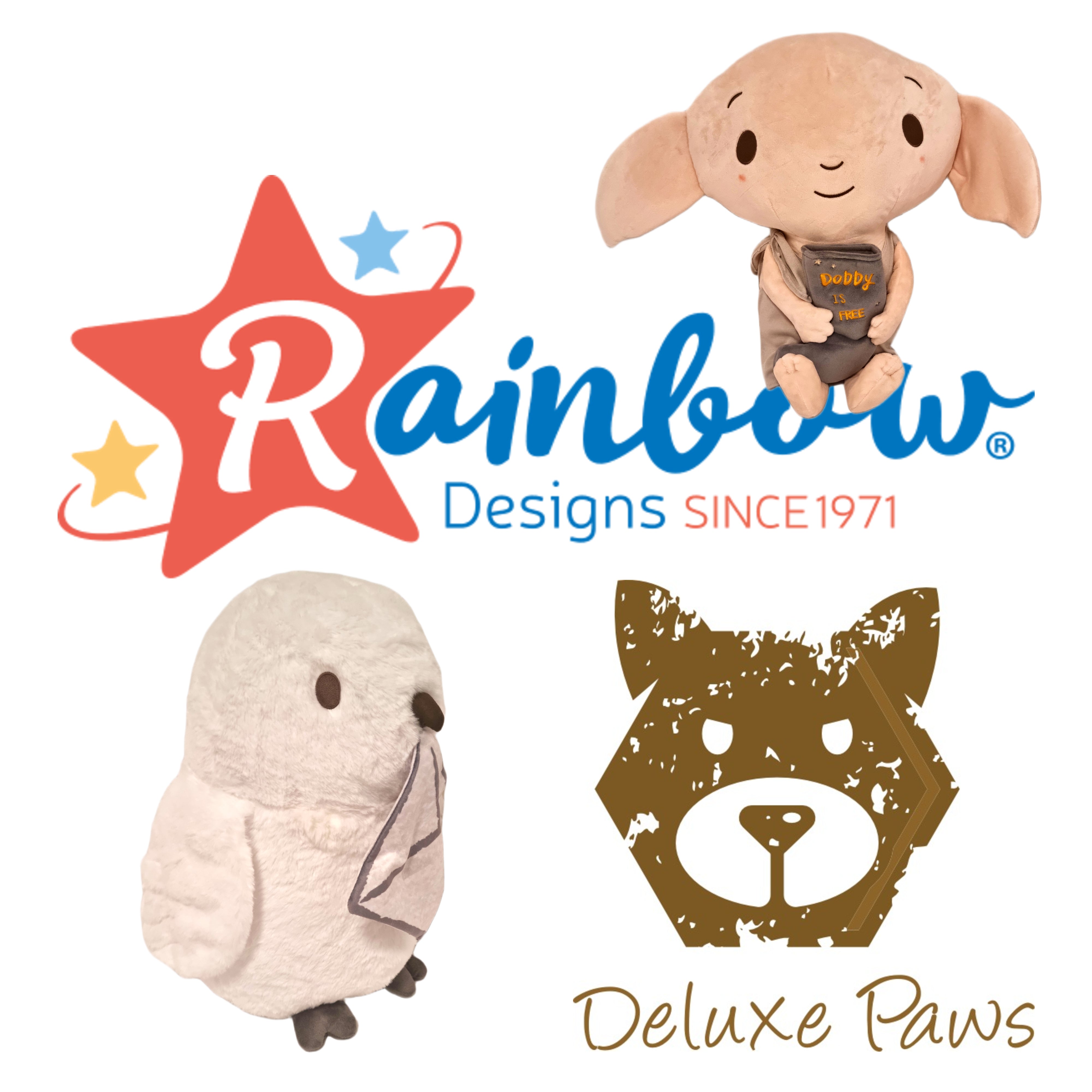 Rainbow Designs Large 40cm Dobby Plush Toy