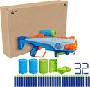 Nerf Elite Junior Rookie Pack Blaster with 32 Darts & Targets | Easy Play Foam Dart Gun for Kids Indoor Outdoor Games-3