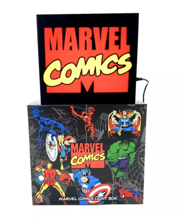 Marvel Comics Wall Bedroom Light Logo Design
