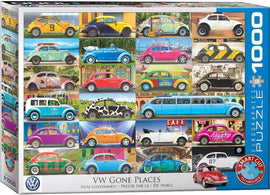 Eurographics VW Gone Places 1000 Piece Jigsaw Puzzle