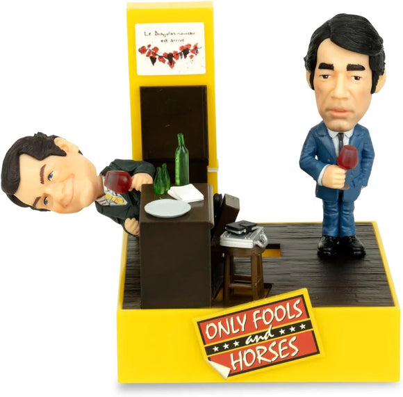 Yuppy Love Mini Moments Bobble Buddies Del Boy and Trigger figures