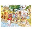 Jumbo, Wasgij Retro Mystery 6 - Camping Commotion, Jigsaw puzzles for Adults, 1000 Piece