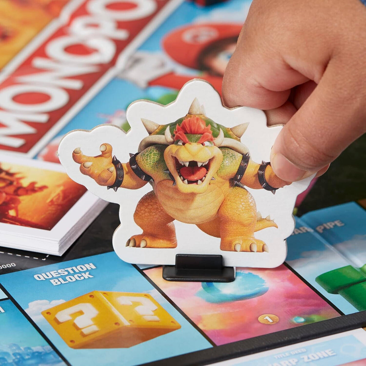Hasbro Mario Monopoly The Super Mario Bros. Movie Edition Kids Board Game by Hasbro ...