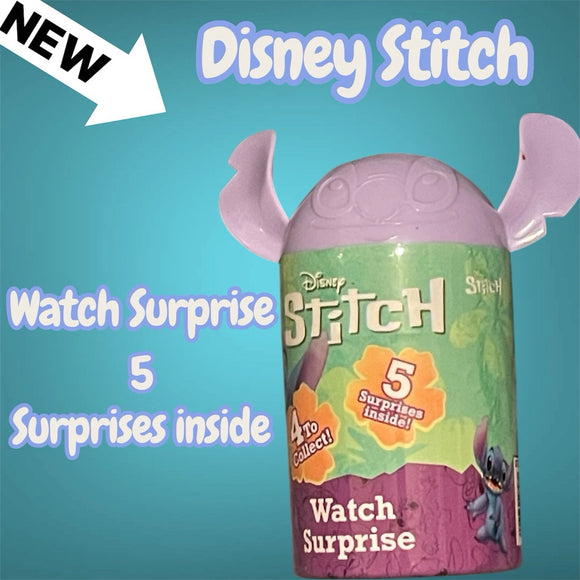 Stitch Surprise Children's Wrist Watch Mystery - 5 Surprises
