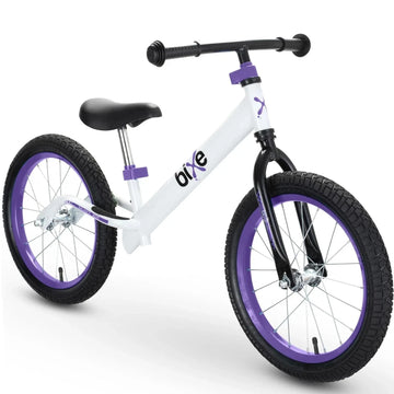 Bixe Pro 16 inch violet aluminium balance bike for kids aged 3 to 7