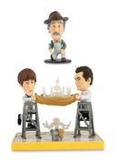 Only Fools and Horses A Touch of Glass Del Boy Rodney and Grandad figures
