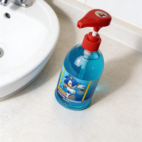 Sonic Musical Hand Wash 500ml Bubblegum Scent Gentle Soap Pump