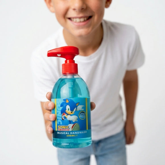 Sonic Musical Hand Wash 500ml Bubblegum Scent Gentle Soap Pump