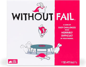  Without Fail adult and family party challenge card game
