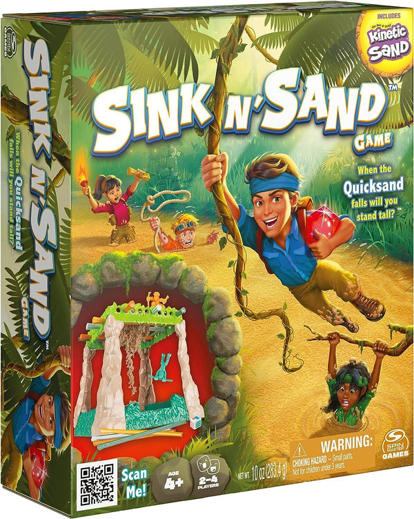Sink N’ Sand, Quicksand Kids Board Game  Ages 4 and up