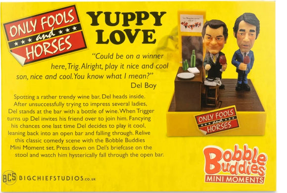 Only Fools and Horses Yuppy Love miniature wine bar collectible scene