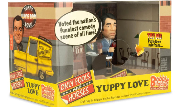 Only Fools and Horses Yuppy Love collectible scene featuring Del Boy and Trigger