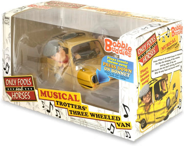  Only Fools and Horses Musical Trotters Three Wheeled Van Bobblehead collectible
