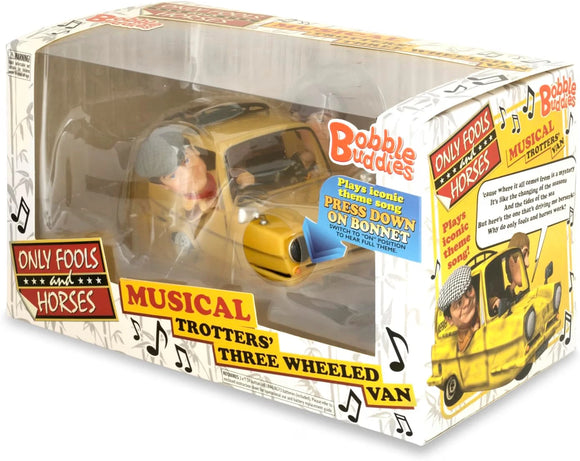  Only Fools and Horses Musical Trotters Three Wheeled Van Bobblehead collectible
