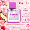  Bench Haze for Her women’s fragrance spray with rose jasmine and orange flower
