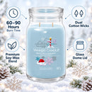  Yankee Candle festive outdoor scented candle for winter garden décor
