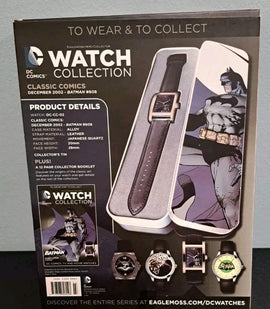 DC Watch Collection Batman Hush Watch Set Boxed with Leather Strap - 0
