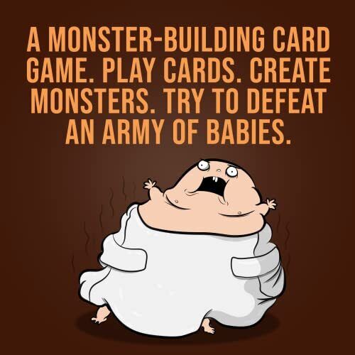 Exploding Kittens Bears vs Babies by Exploding Kittens - Card Games for Adults Teens & Kids - Fun Family Games