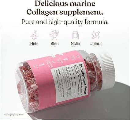 Free Soul Collagen Gummies High Strength Marine Type 1 Hydrolysed 60 Pack