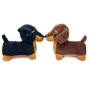 Sausage Dog Puppy Plush 14cm Set of 2-2
