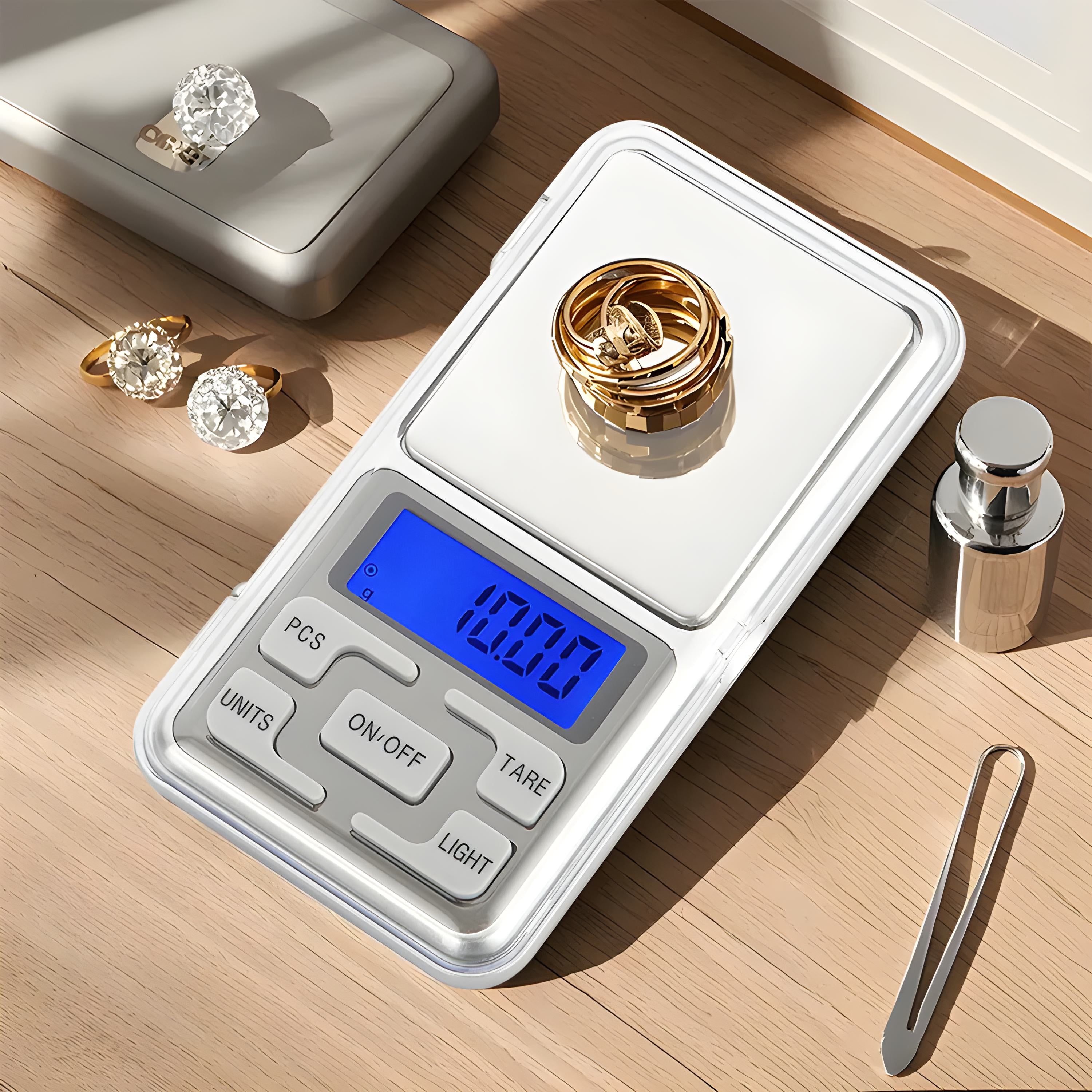 Digital Pocket Precision Scales 500 x 0.01g - Batteries Included