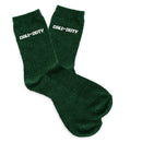 Call of Duty Official Green Crew Socks, Premium Ribbed Comfort, Cotton Blend-6