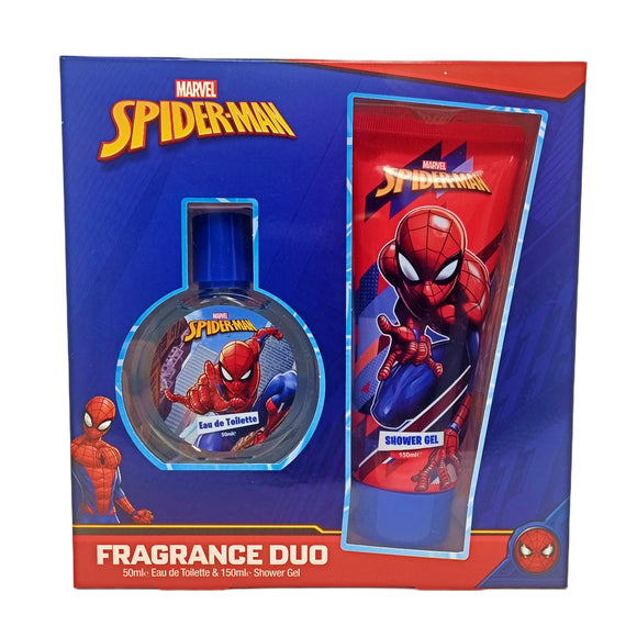 Marvel Spiderman Fragrance Duo Set - 50 Ml Edt & 150 Ml Shower Gel Boxed