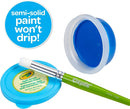 Crayola Spill-Proof Washable Paint Set for Kids 3+ | No-Drip Mess-Free Art Kit with Brush & 20 Activity Pages-3