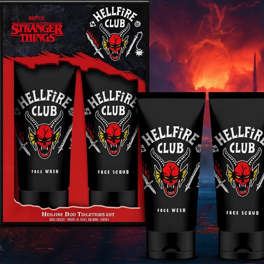 Stranger Things Face Wash & Face Scrub