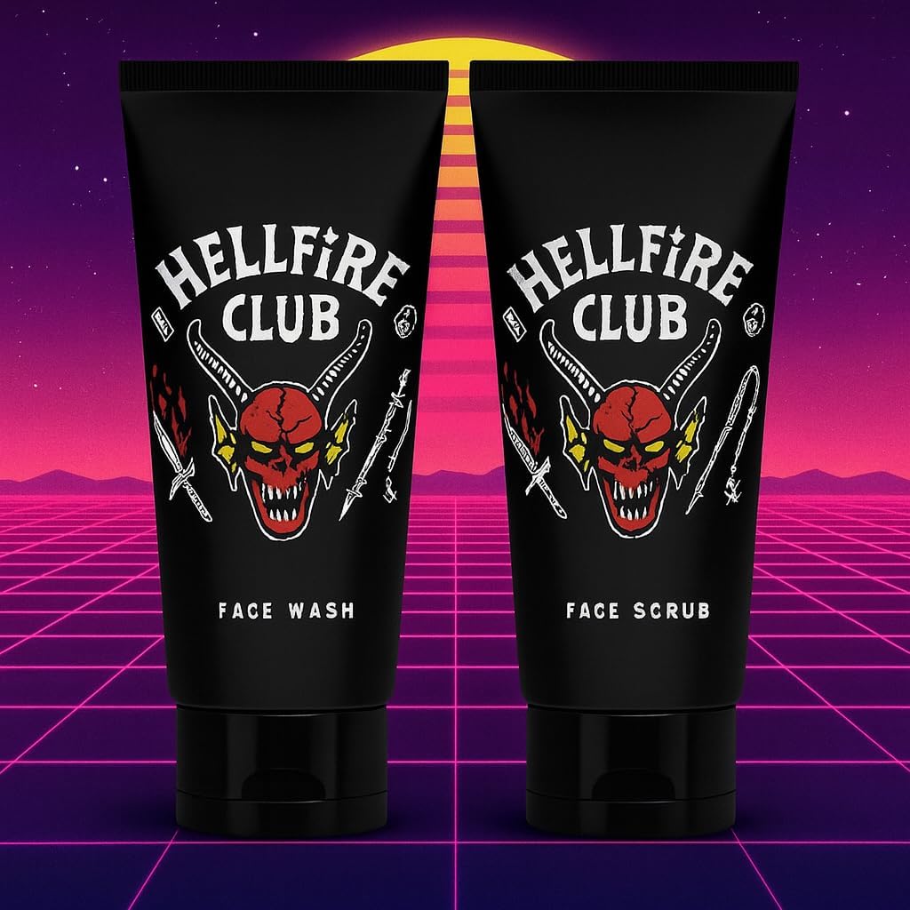 Stranger Things Face Wash & Face Scrub